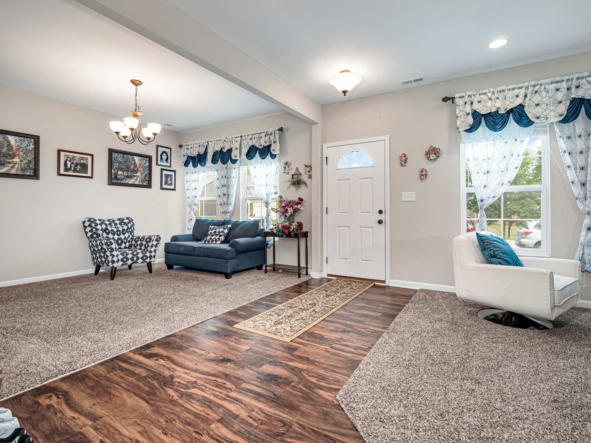 Sold property interior